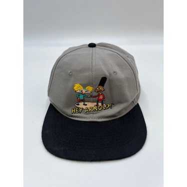 Vintage Nickelodeon Hey Arnold Snapback hat cap 9… - image 1