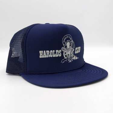 Harolds Club Casino Snapback Trucker Hat Mesh Cap… - image 1