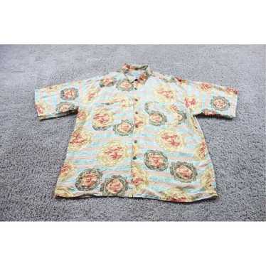 Ted Lapidus Vintage Ted Lapidus Shirt Mens XL Pin… - image 1