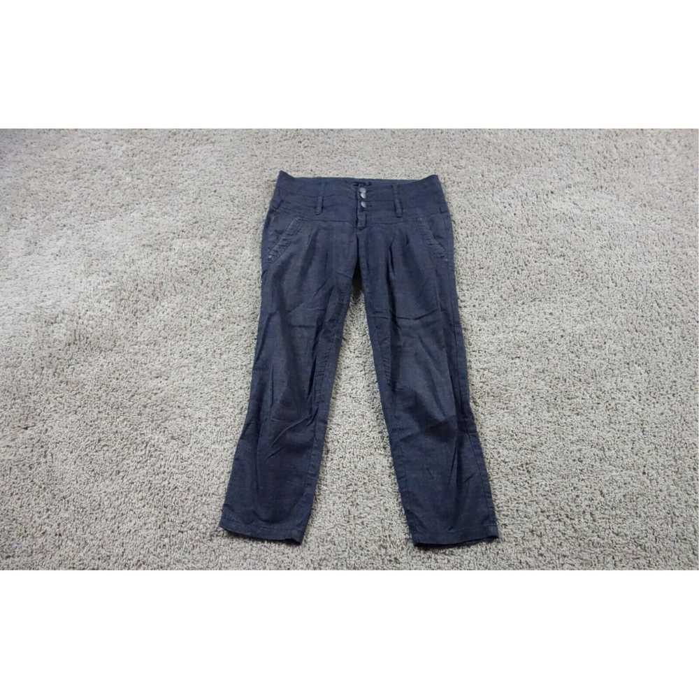 Prana Prana Pants Womens 6 Gray Lizbeth Pleated T… - image 1