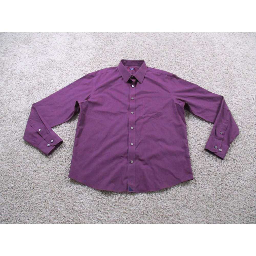 UNTUCKit UNTUCKit Shirt Large Purple Button Up Wr… - image 1