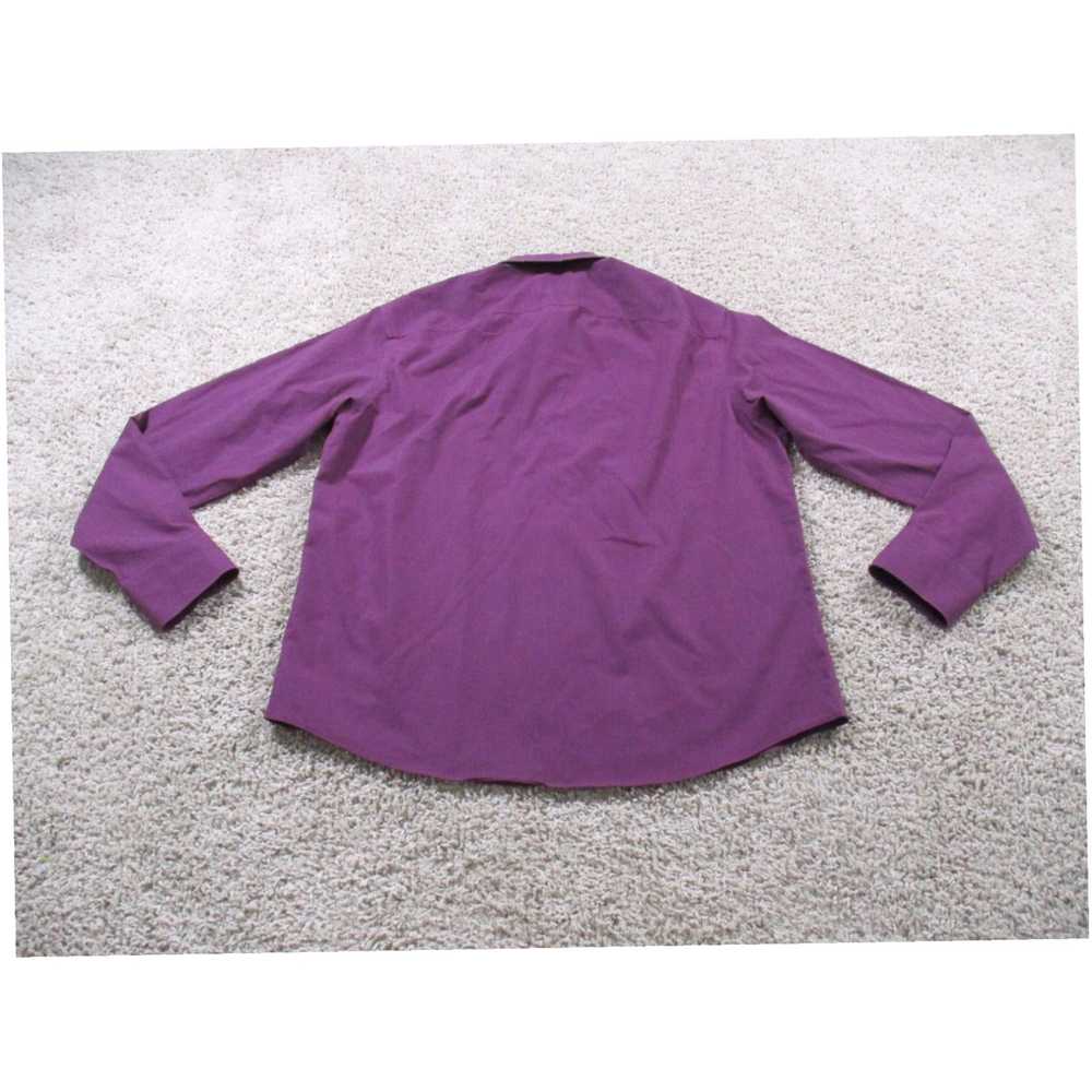 UNTUCKit UNTUCKit Shirt Large Purple Button Up Wr… - image 6