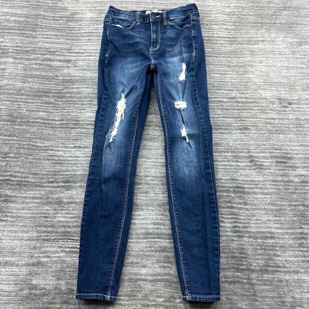 HIGH Mudd Jeans Size 7 Womens High Rise Jegging F… - image 1