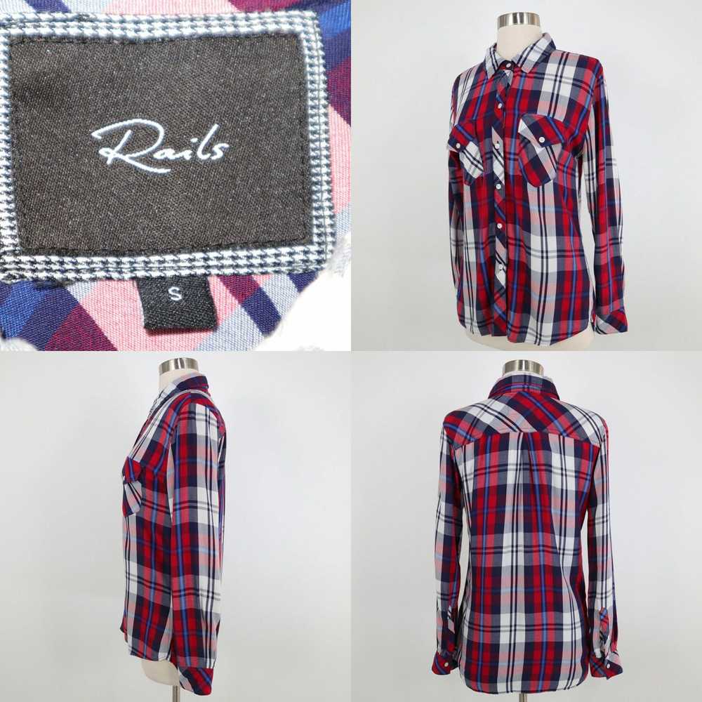 Rails Rails Button-Up Shirt Blouse Top Womens S S… - image 4