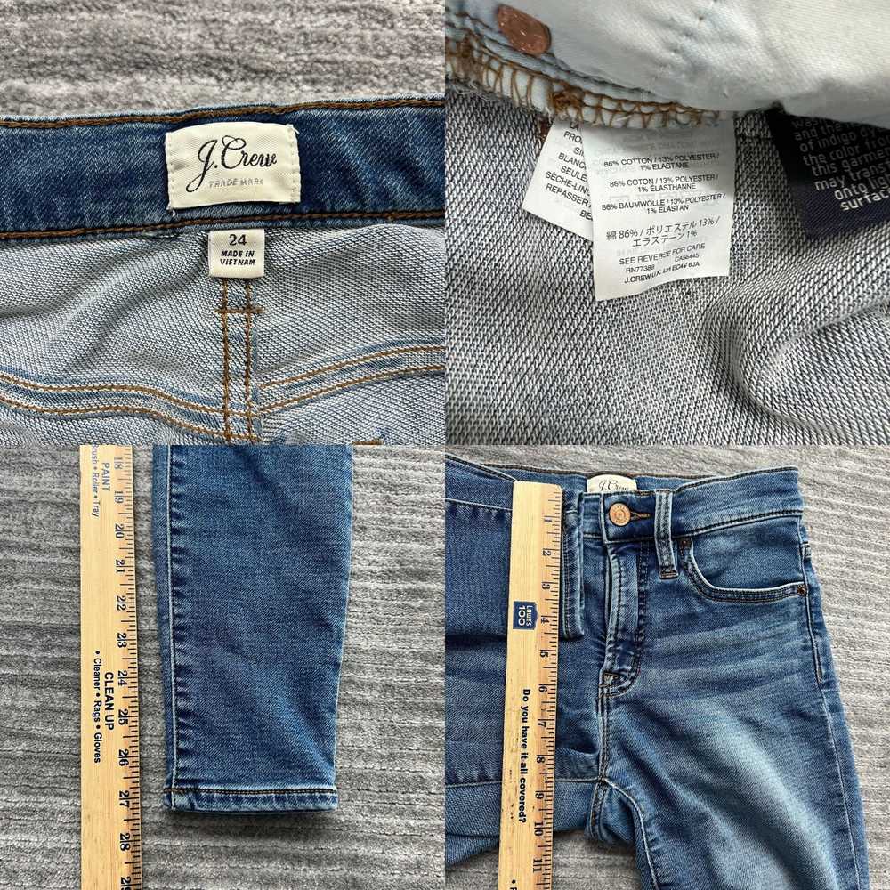 J.Crew J Crew Jeans Size 24 Womens High Rise Skin… - image 4