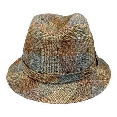 Vintage Biltmore Hat Trilby Fedora Brimmed Fabric… - image 1