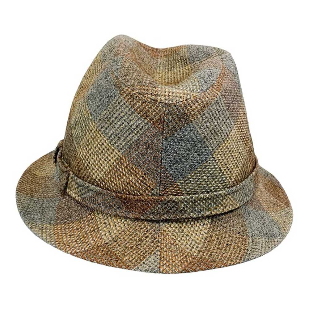 Vintage Biltmore Hat Trilby Fedora Brimmed Fabric… - image 2