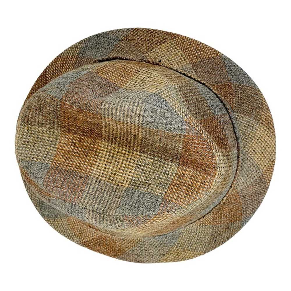 Vintage Biltmore Hat Trilby Fedora Brimmed Fabric… - image 4