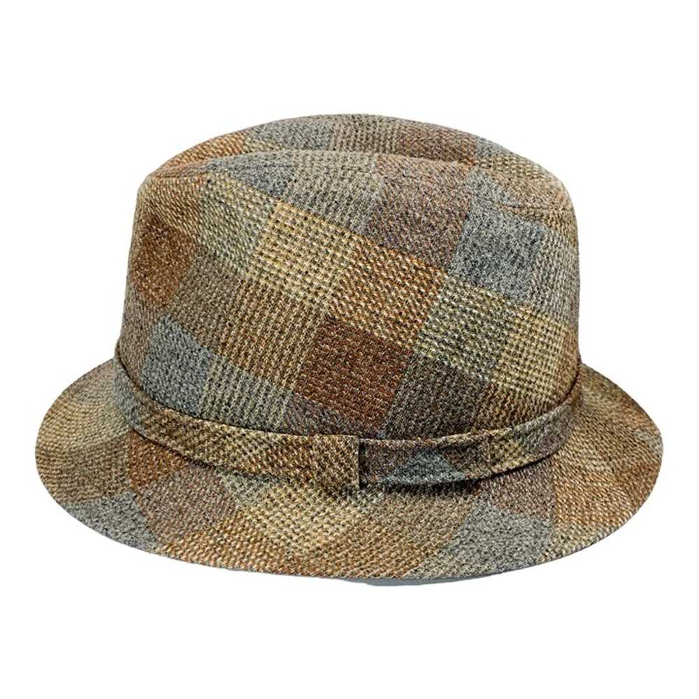 Vintage Biltmore Hat Trilby Fedora Brimmed Fabric… - image 9