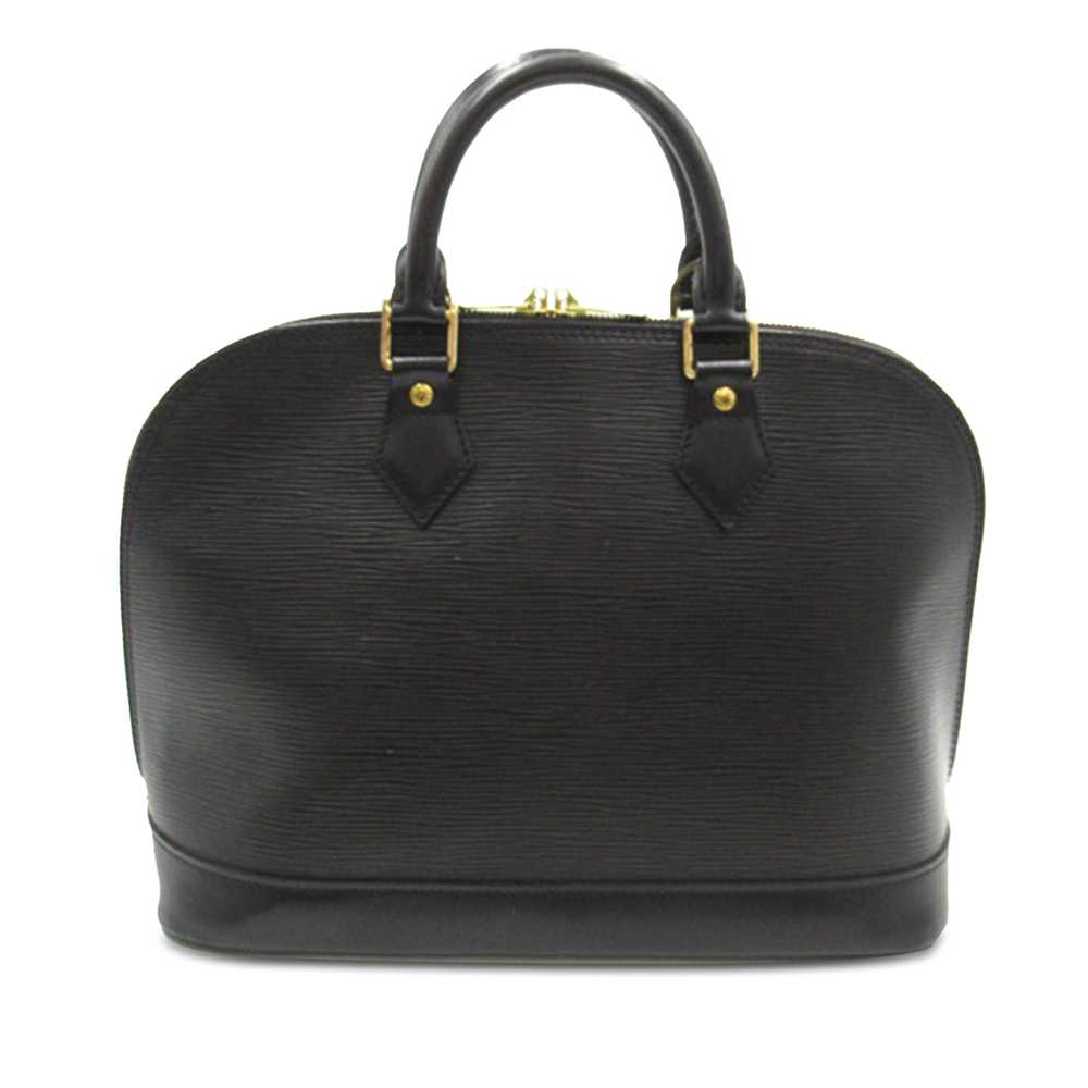 Black Louis Vuitton Epi Alma PM Handbag - image 3