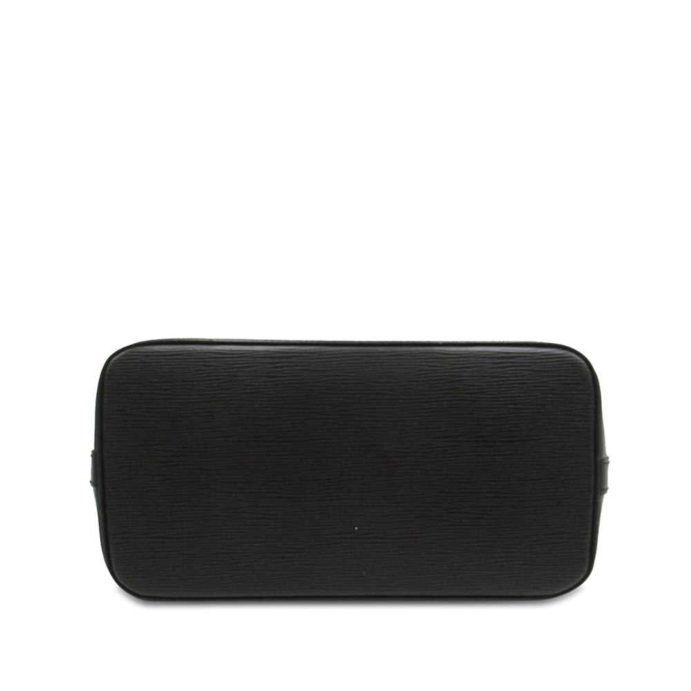 Black Louis Vuitton Epi Alma PM Handbag - image 4