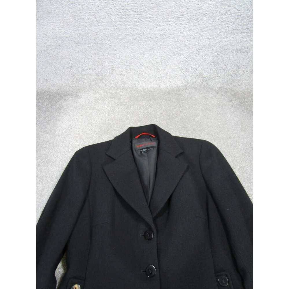 Vintage Nina Mclemore Blazer Womens 0 Black Virgi… - image 2