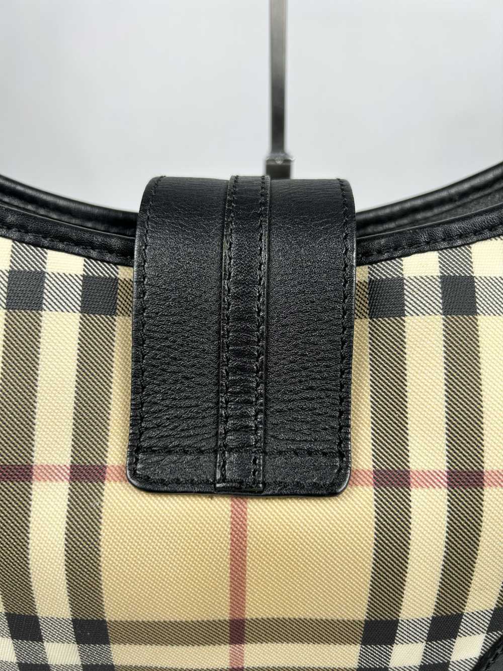 Burberry Vintage y2k Burberry nova check baguette… - image 11