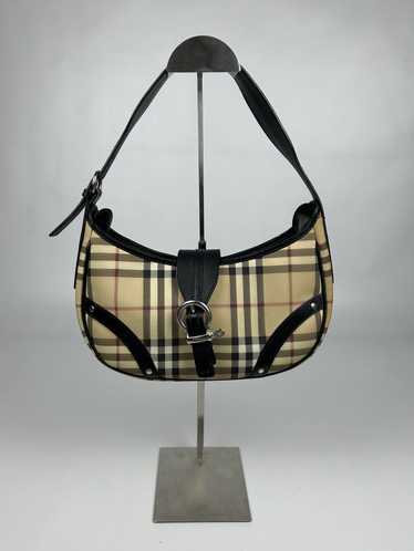 Burberry Vintage y2k Burberry nova check baguette… - image 1