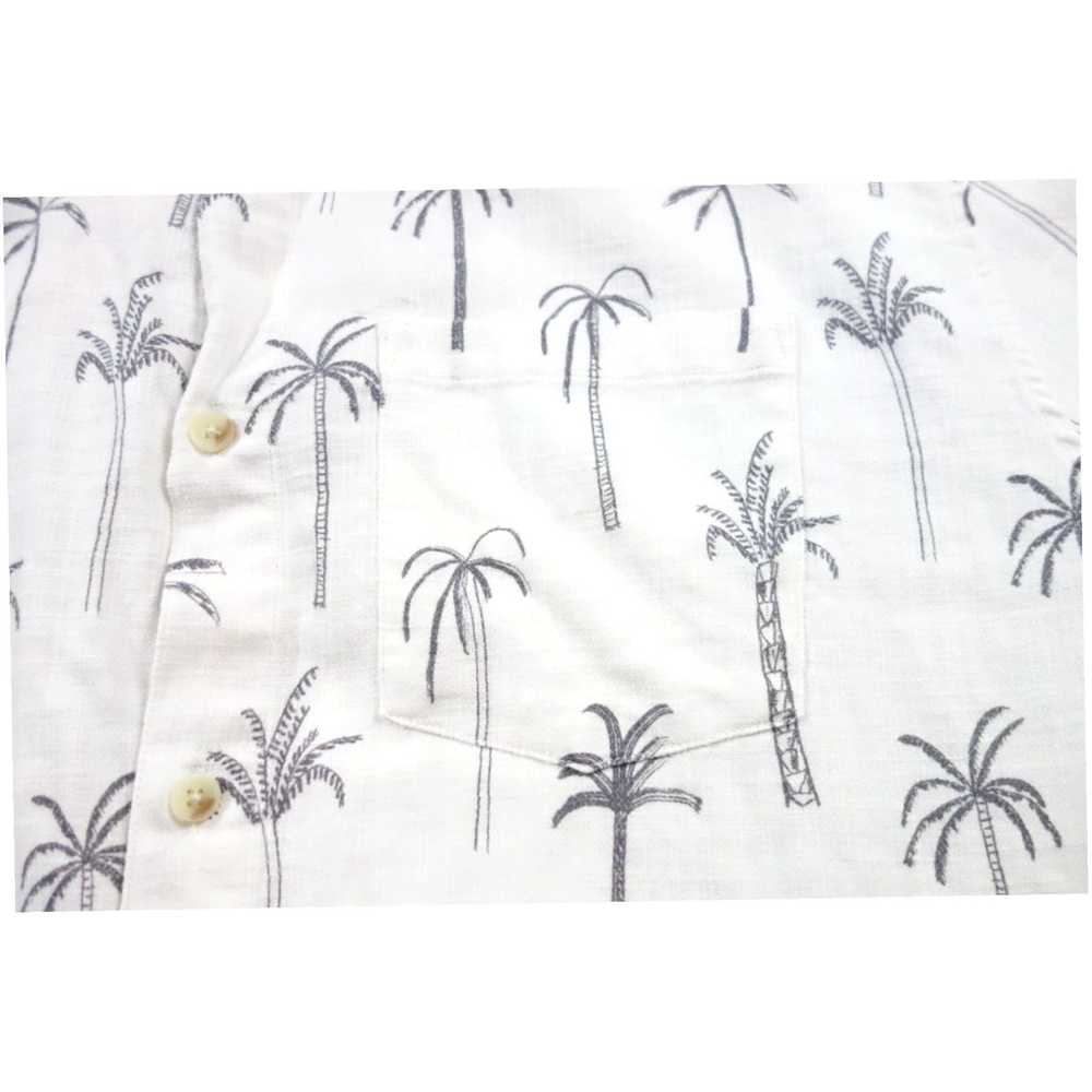 Marine Layer Mens Extra Large White Palm Tree Pat… - image 3