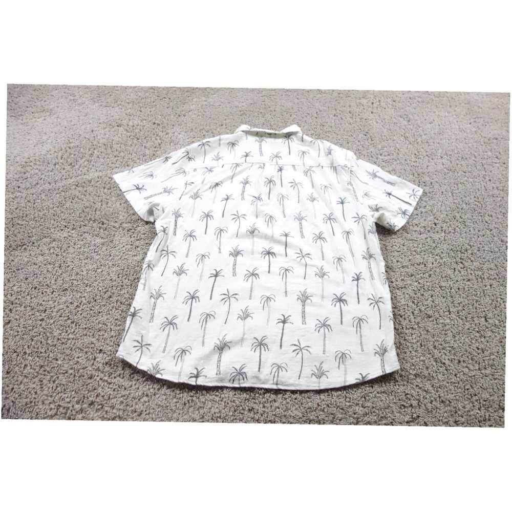 Marine Layer Mens Extra Large White Palm Tree Pat… - image 6