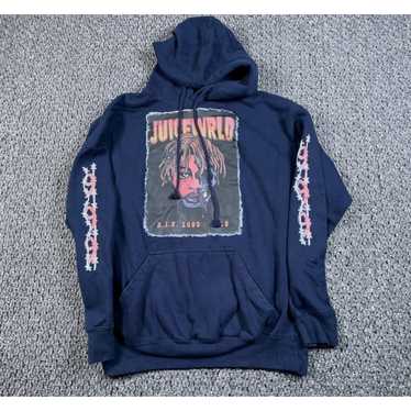 Vintage Juice Wrld RIP Hoodie Sweatshirt Adult Med