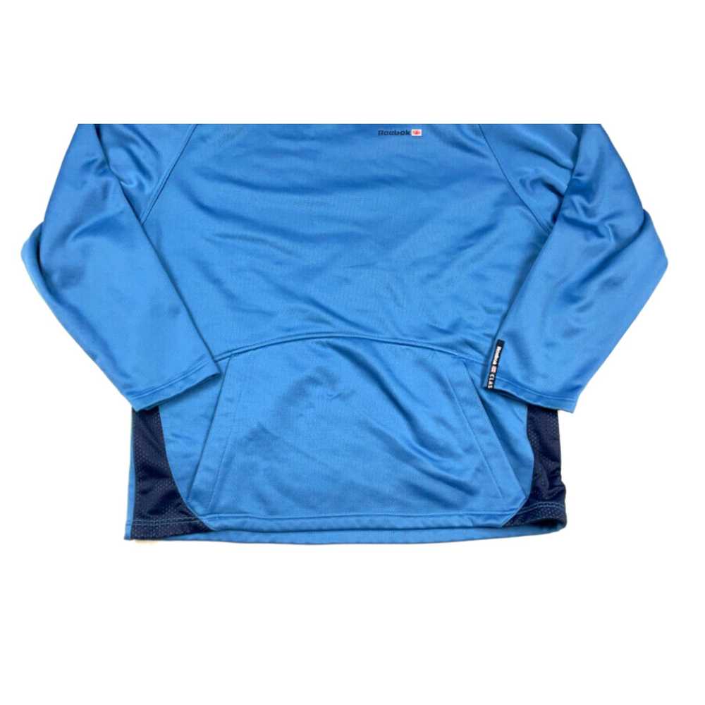 Reebok Reebok Classic Blue Hoodie Sweatshirt Adul… - image 3