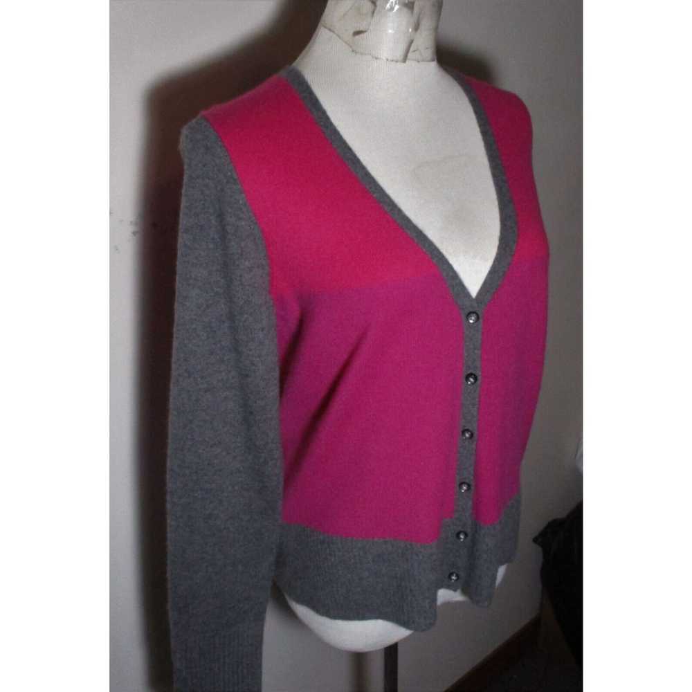 Apt. 9 Women's APT. 9 Pink Gray 100% Cashmere Car… - image 3