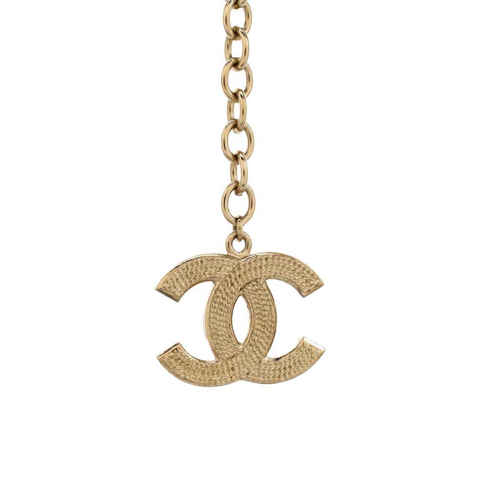 CHANEL CC Multistrand Chain Belt Metal 75 - image 2