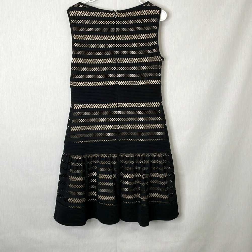 Vintage Just Taylor Womens Black Geometric Sleeve… - image 2