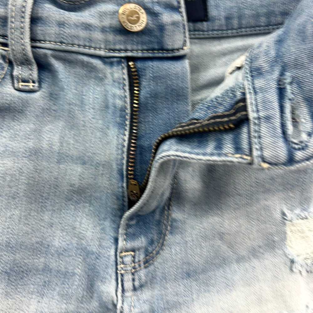 Vintage Hollister Jean Shorts Size 3 W26 Womens H… - image 2