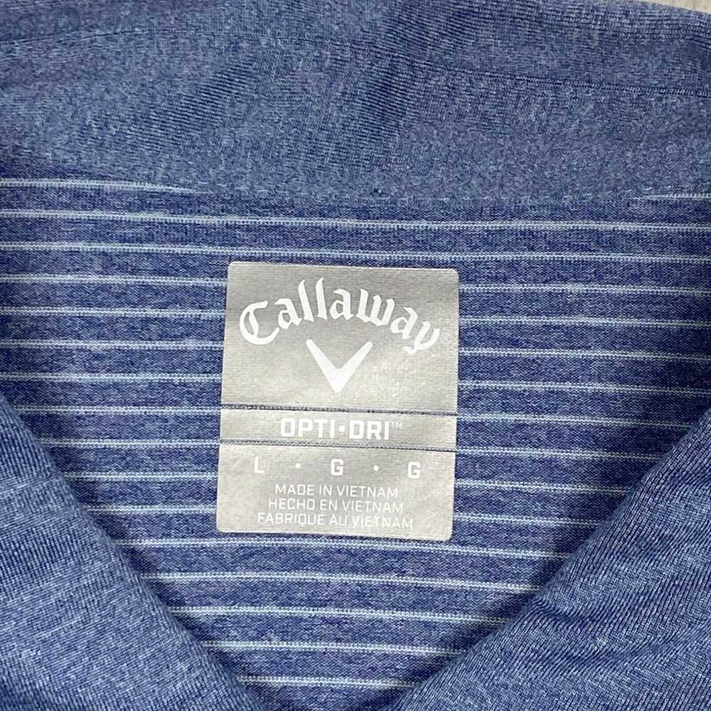 Callaway Callaway Polo Shirt Opti Dri Mens Large … - image 3