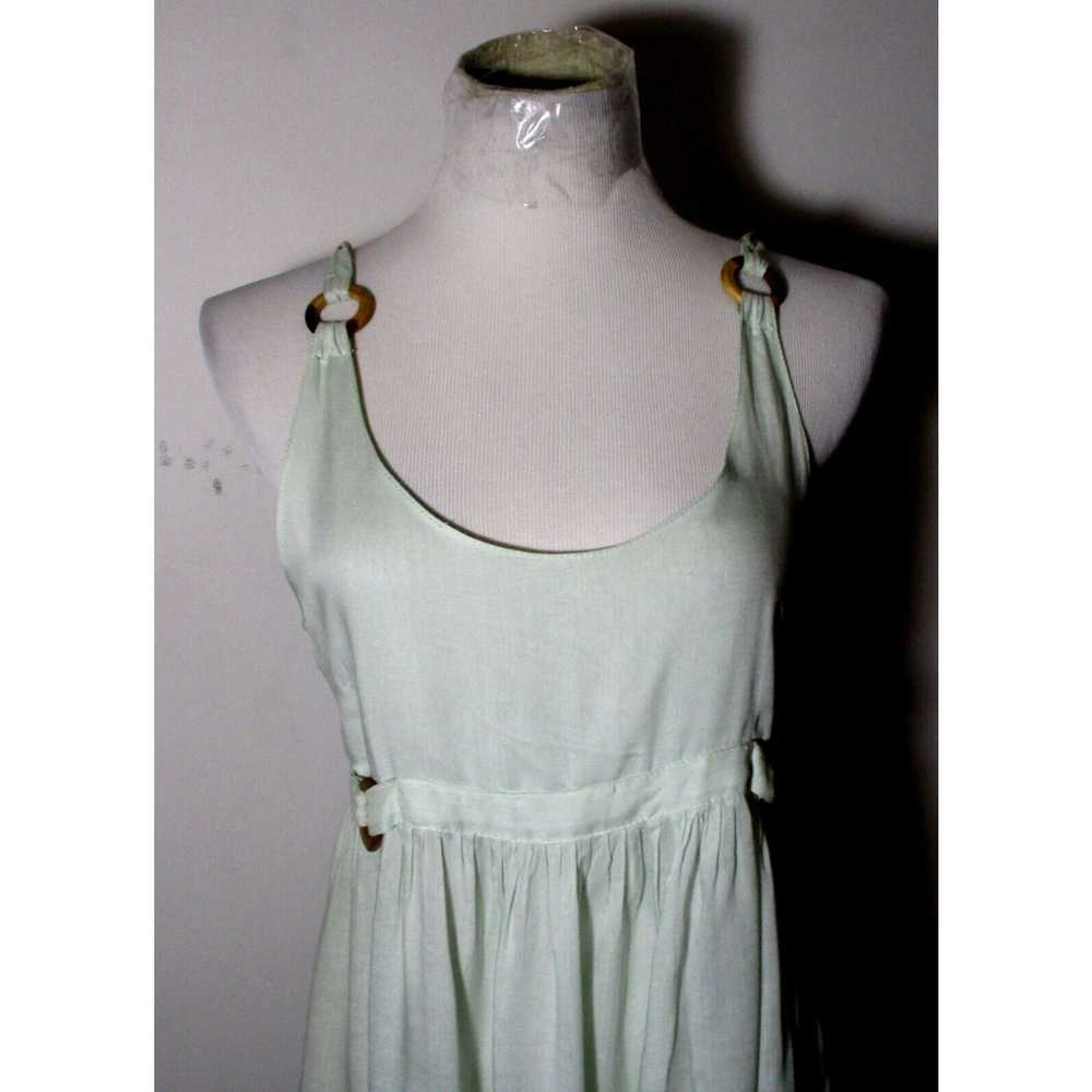 Vintage Women's OSCAR the THIRD Mint Green Tank T… - image 2