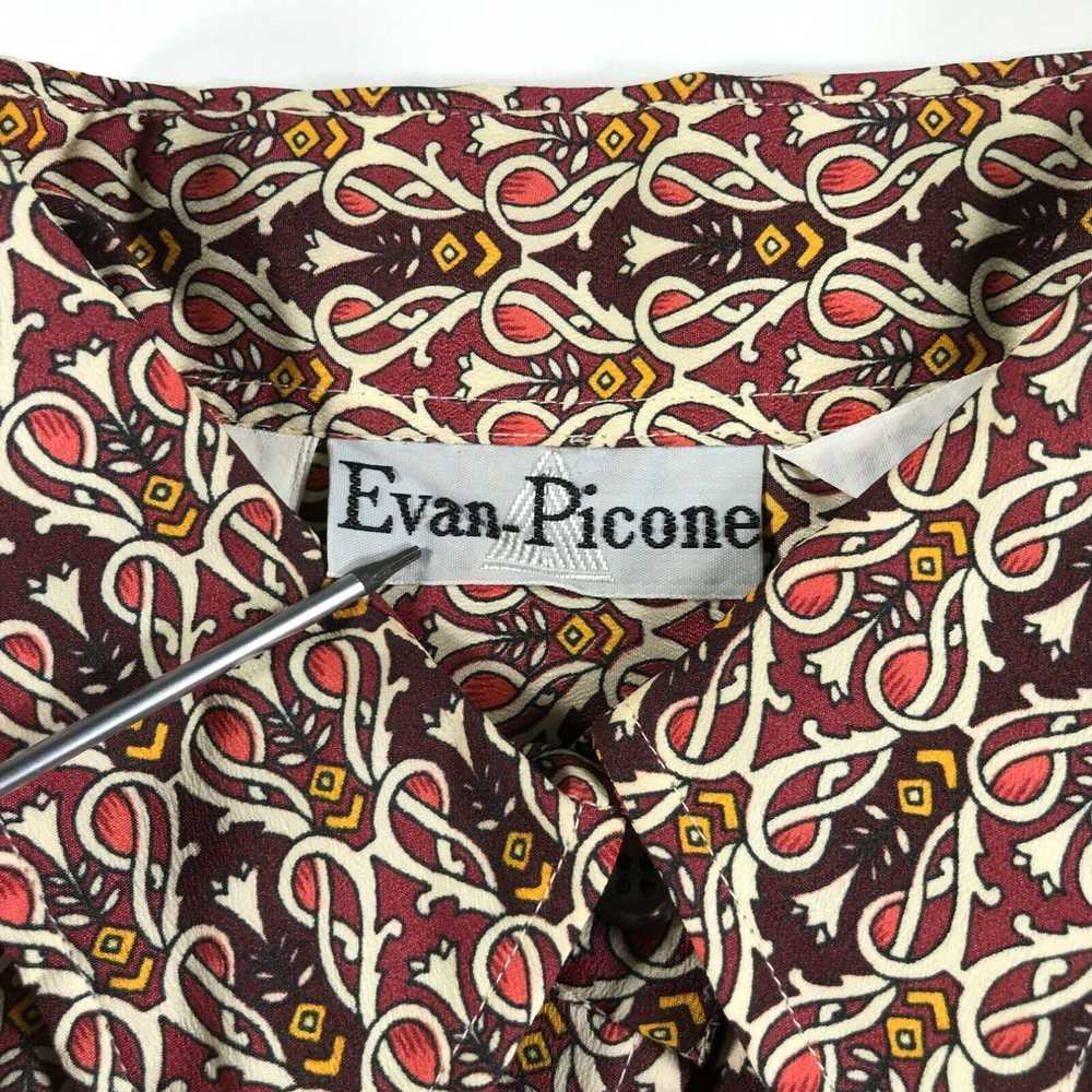 Evan Picone Vintage Evan Picone Shirt Womens 16 R… - image 3