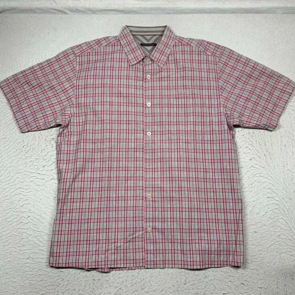 Tommy Bahama Tommy Bahama Shirt Mens XL Purple Pl… - image 1