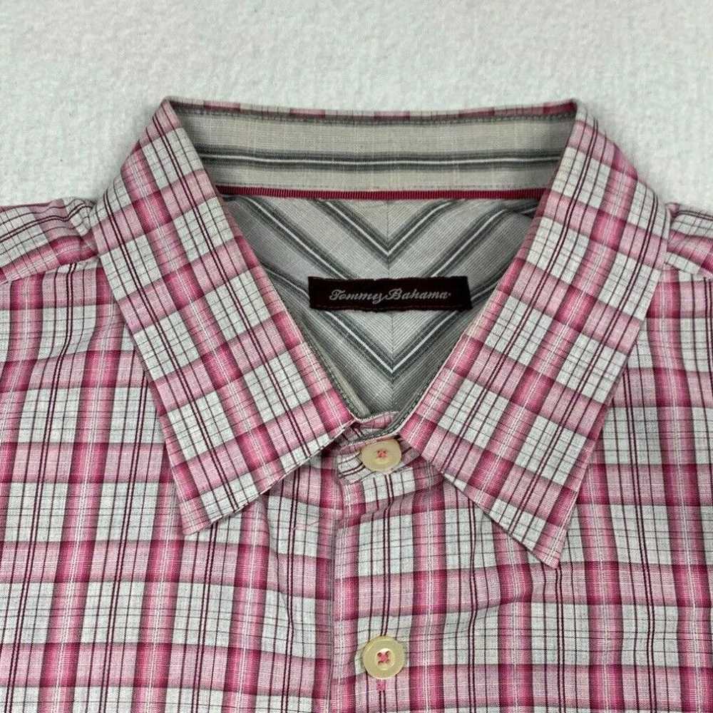 Tommy Bahama Tommy Bahama Shirt Mens XL Purple Pl… - image 3