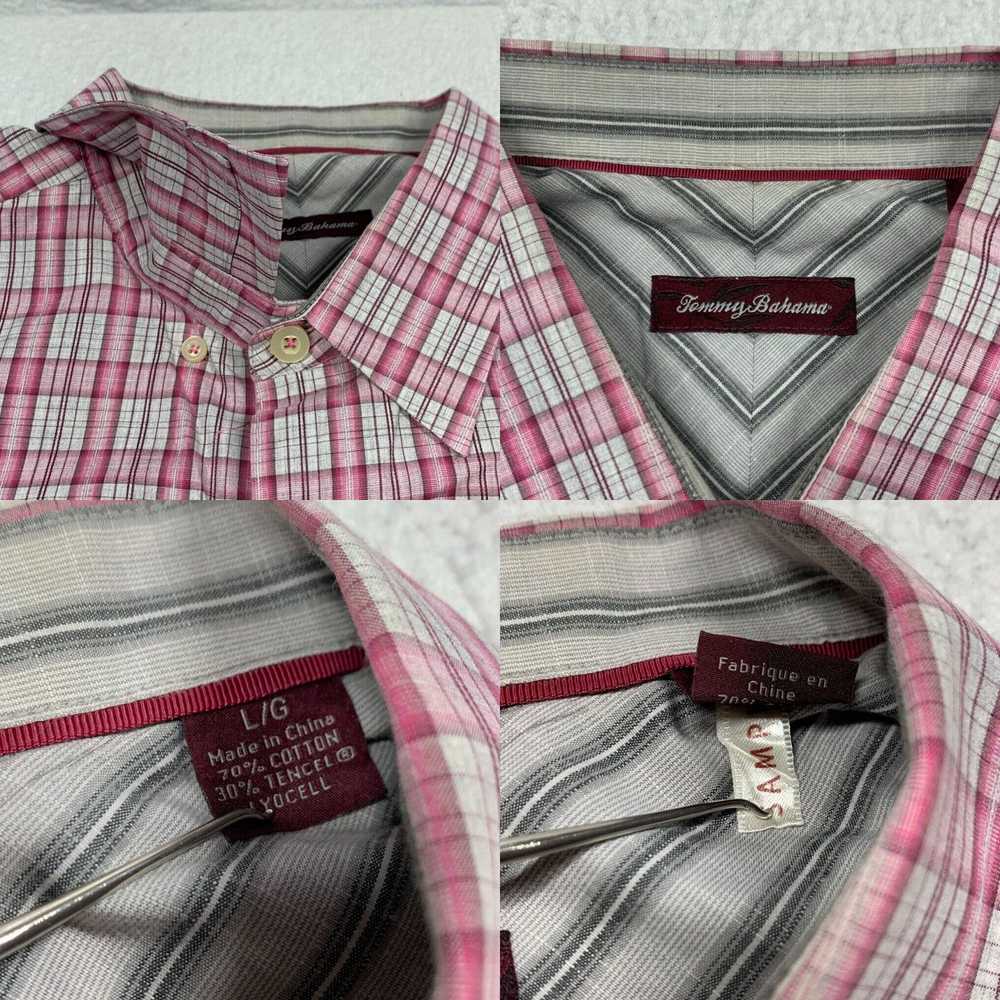 Tommy Bahama Tommy Bahama Shirt Mens XL Purple Pl… - image 4