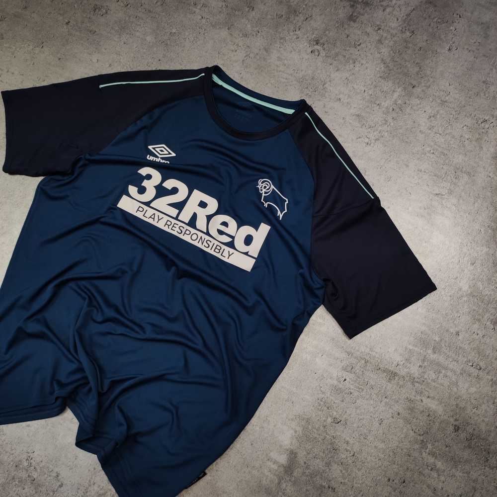 Rare × Soccer Jersey × Umbro RARE Derby County FC… - image 2