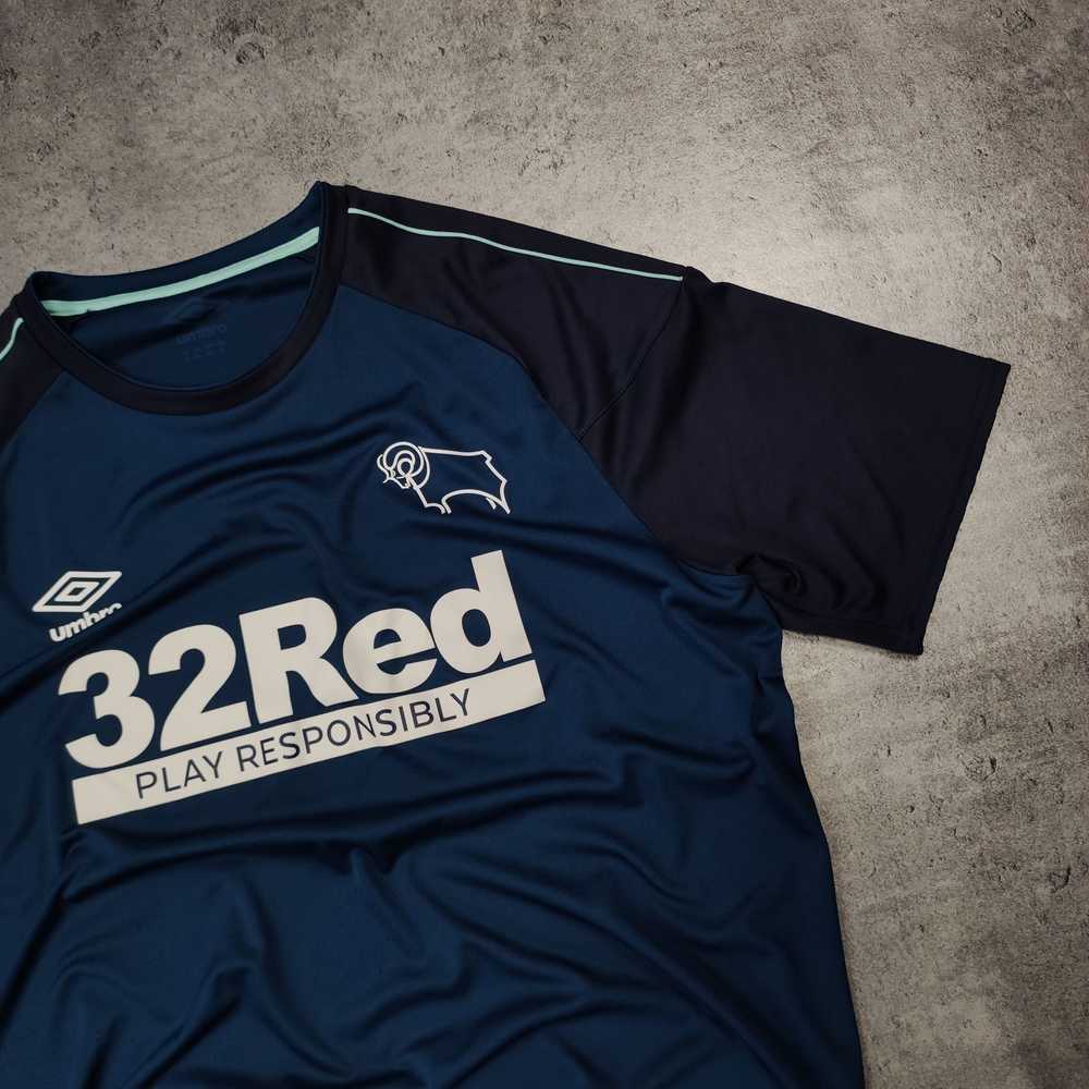 Rare × Soccer Jersey × Umbro RARE Derby County FC… - image 3