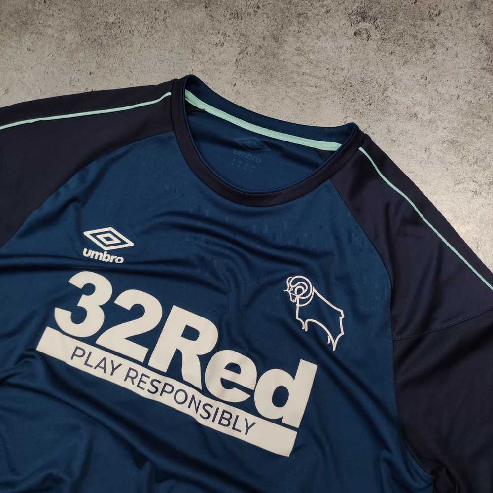 Rare × Soccer Jersey × Umbro RARE Derby County FC… - image 4