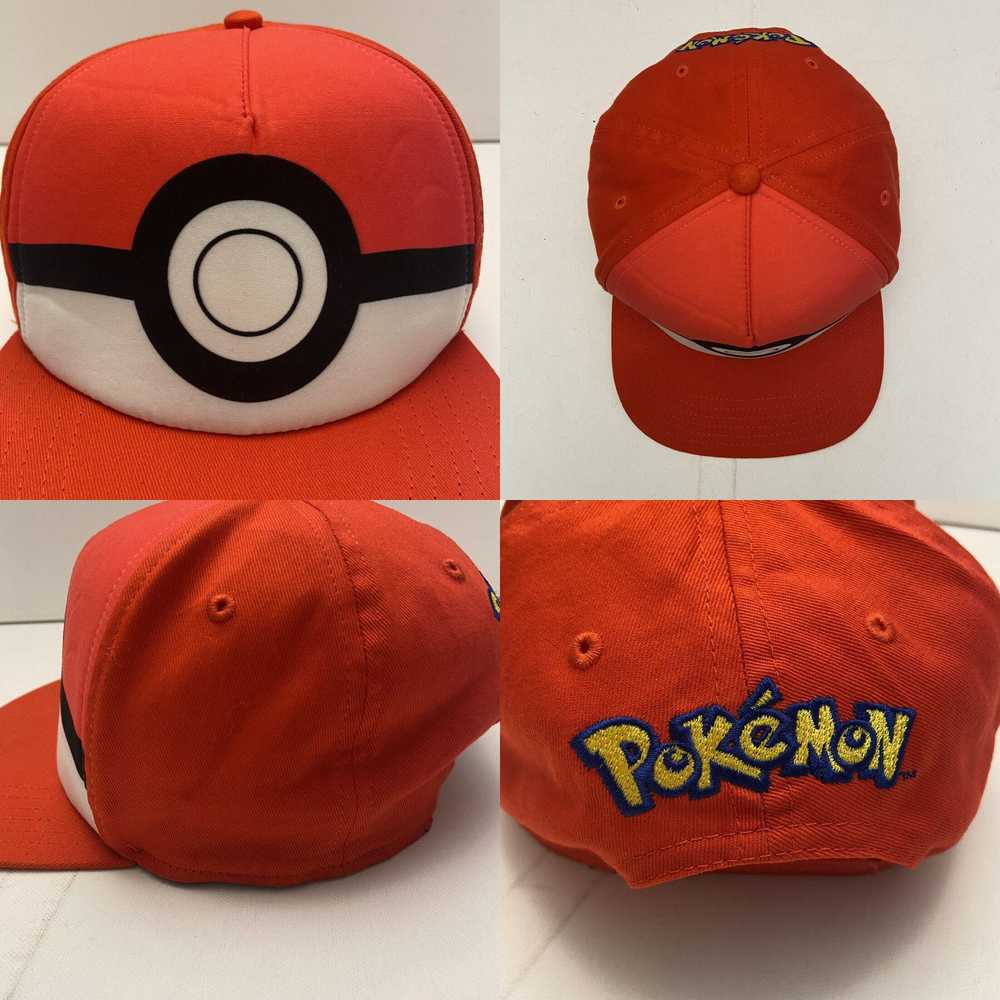 Vintage Pokemon Official Baseball SnapBack Hat Ca… - image 4