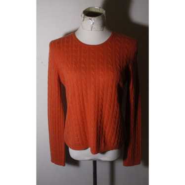 Rusty Women's COLOUR WORKS Rust 100% Cashmere Cabl