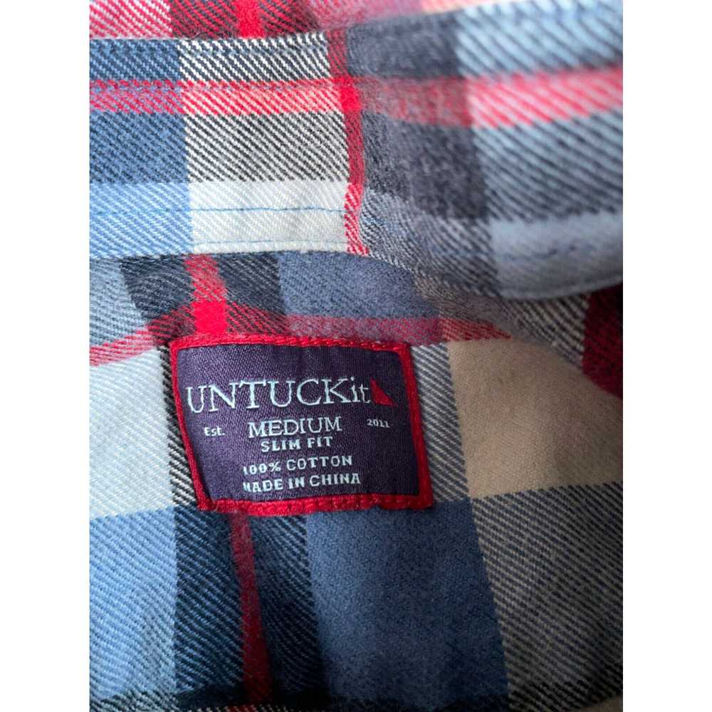 UNTUCKit UNTUCKit Slim Fit Flannel Shirt Adult Me… - image 3