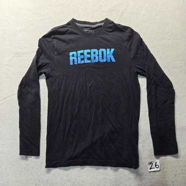 Reebok Reebok Classic Black Long Sleeve Graphic C… - image 1