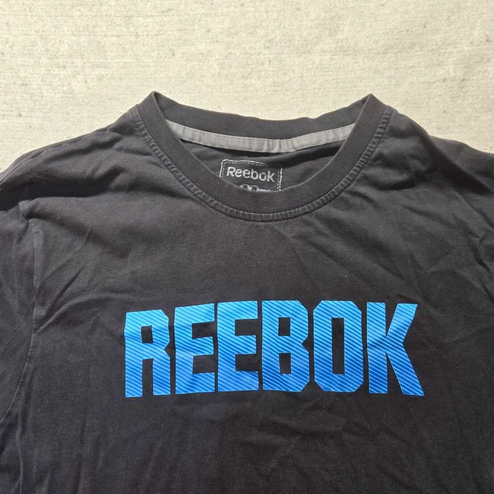 Reebok Reebok Classic Black Long Sleeve Graphic C… - image 2