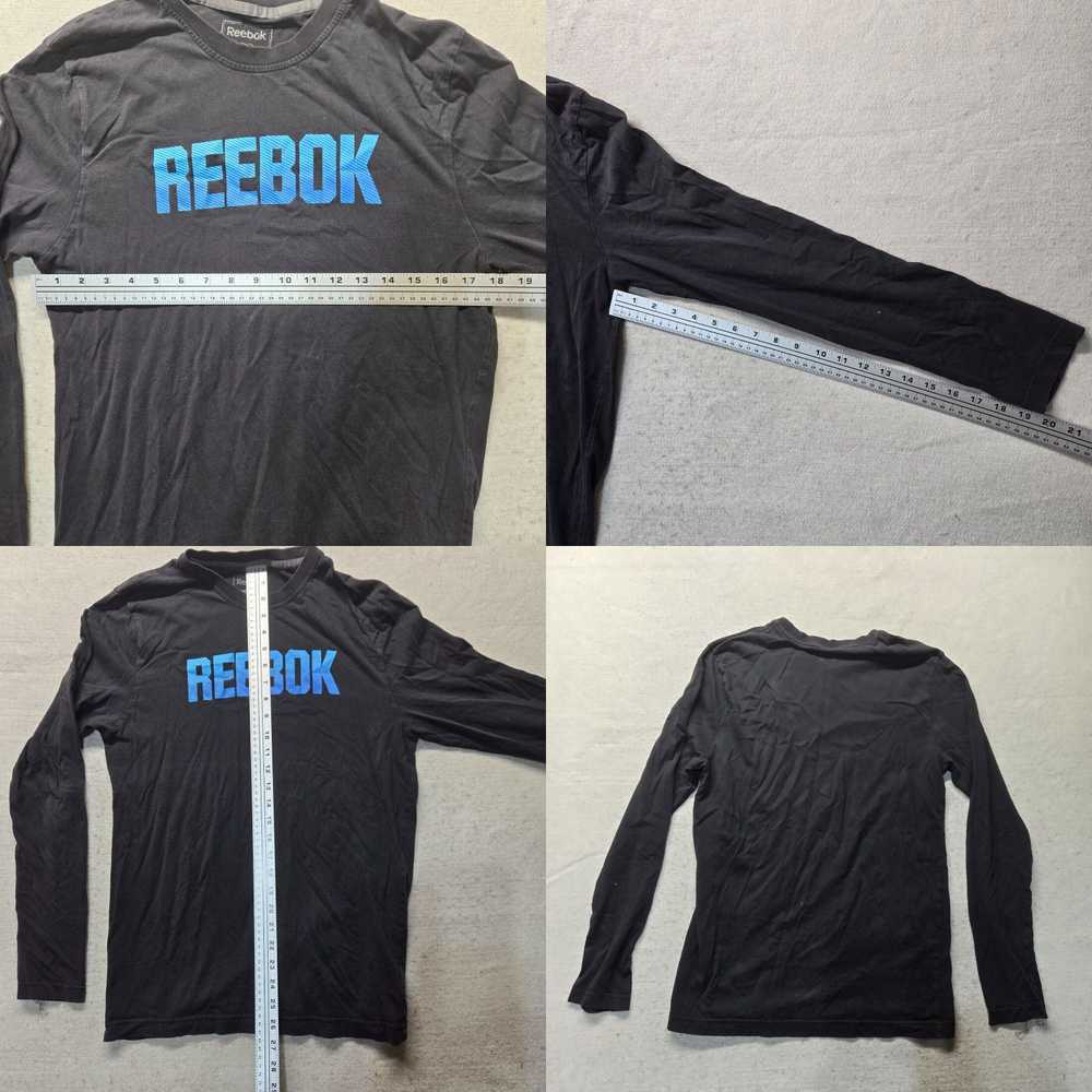 Reebok Reebok Classic Black Long Sleeve Graphic C… - image 4