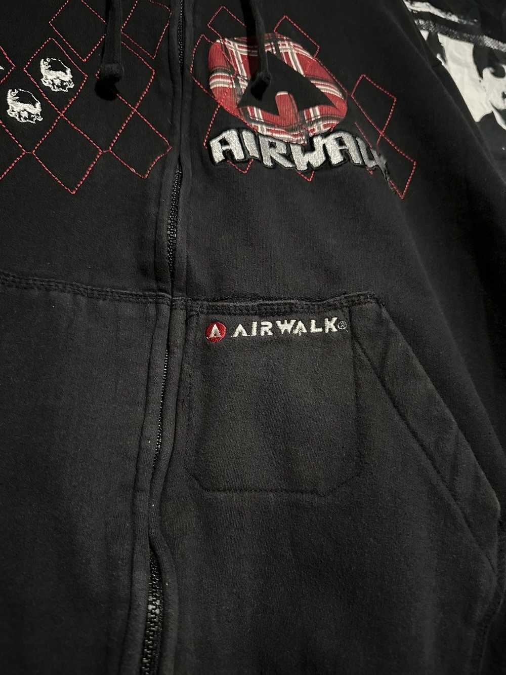 Airwalk × Vintage Vintage grunge Airwalk zip up h… - image 4