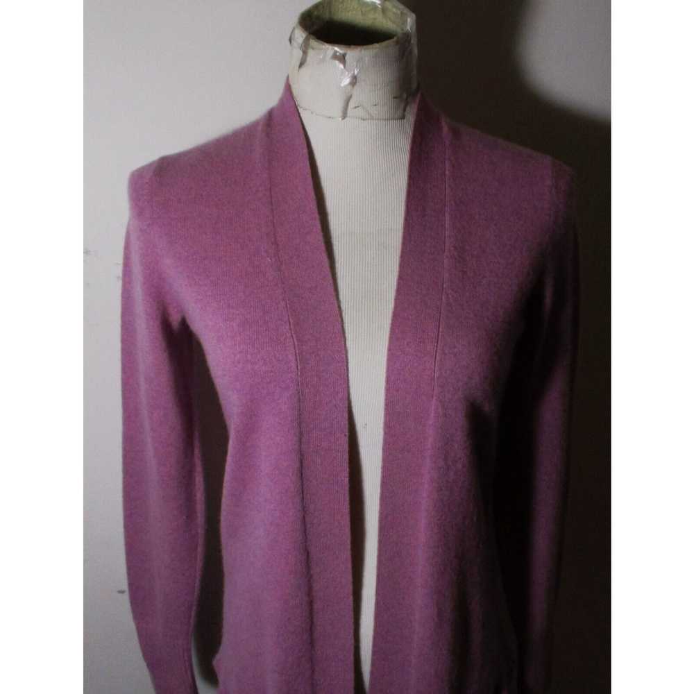 Vintage Women's L.L. BEAN Lavender 100% Cashmere … - image 2