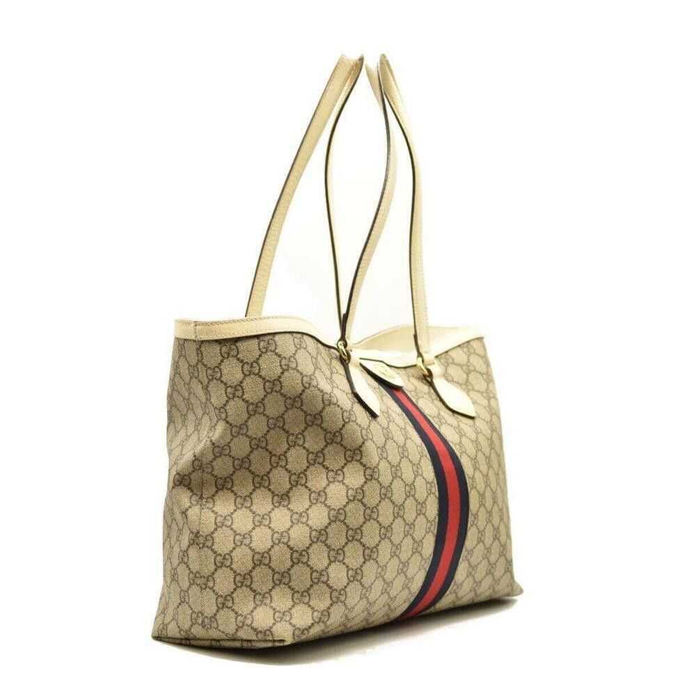 Gucci GUCCI GG Supreme Monogram Medium Ophidia Sh… - image 2