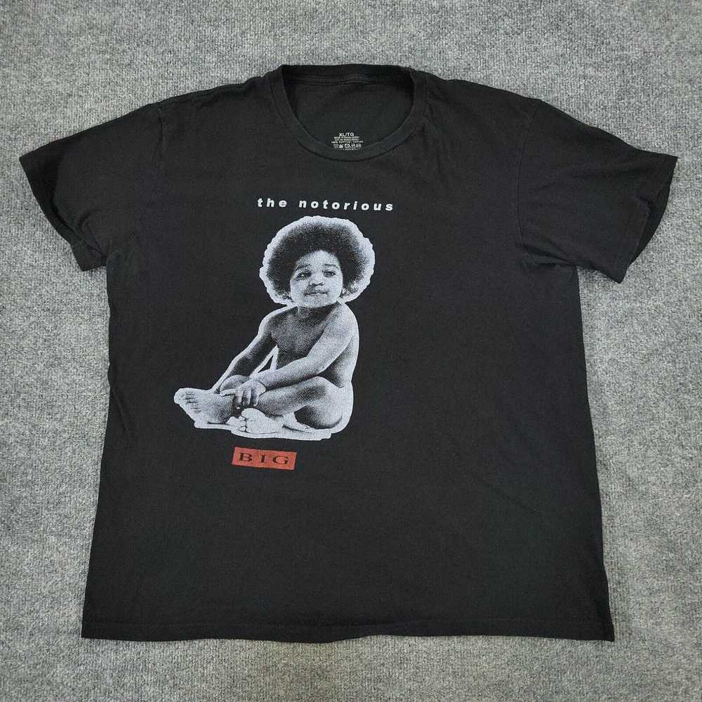 Vintage The Notorious BIG Shirt Women's XL Black … - image 1