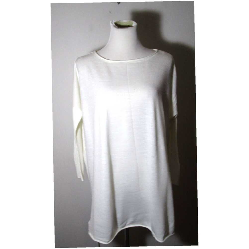 Vintage Women's I DOLL White Oversized Long Sleev… - image 3