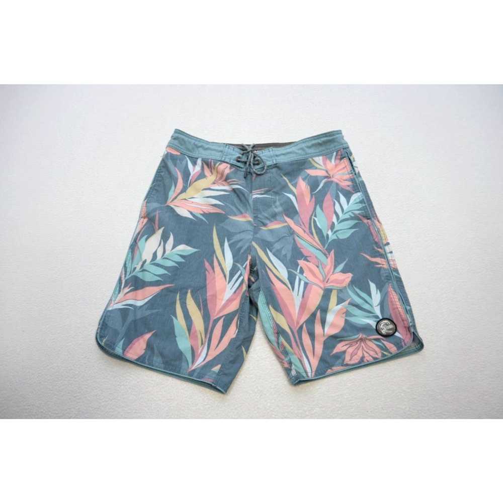 Vintage Oneill Cuzers Board Shorts Floral Athleti… - image 1