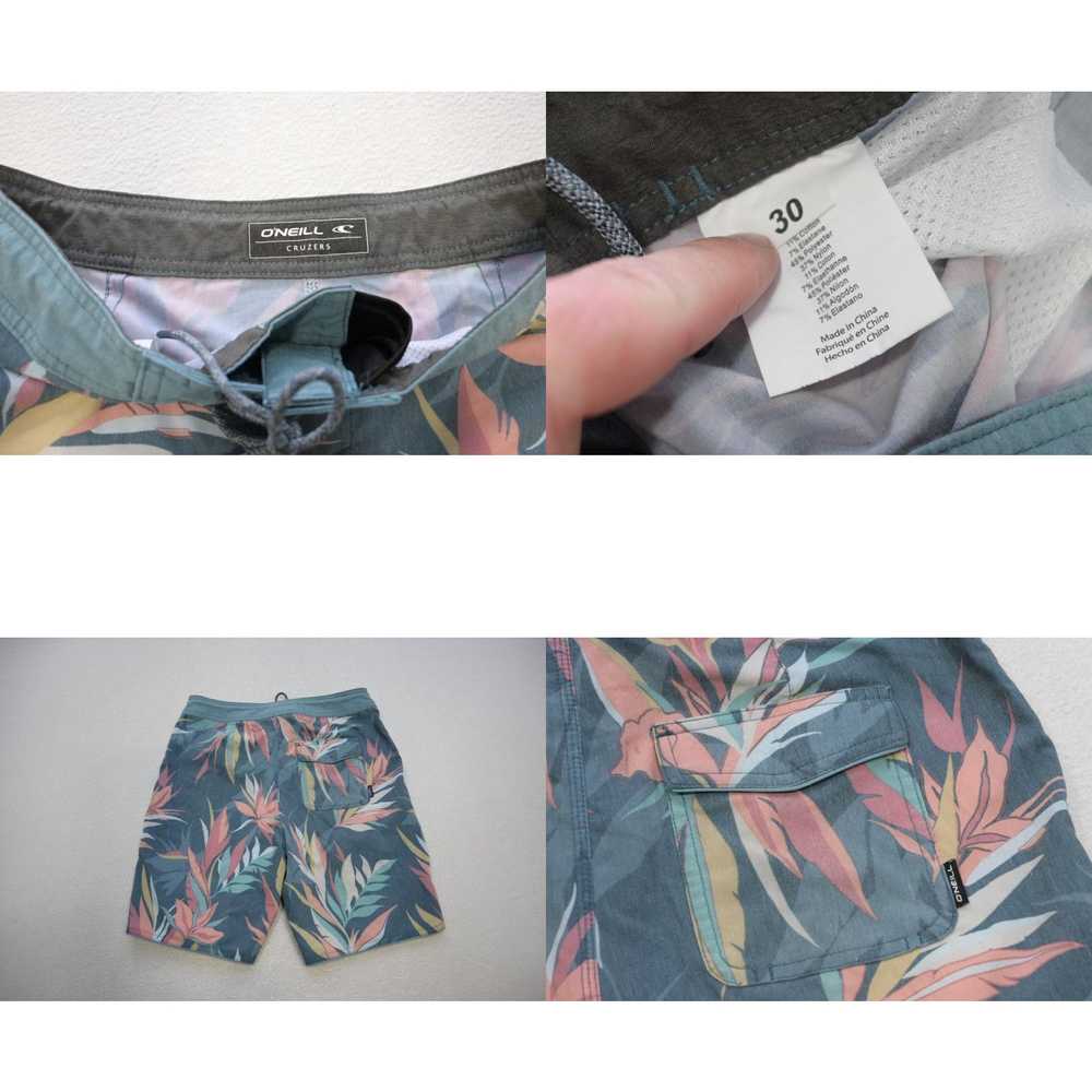 Vintage Oneill Cuzers Board Shorts Floral Athleti… - image 4