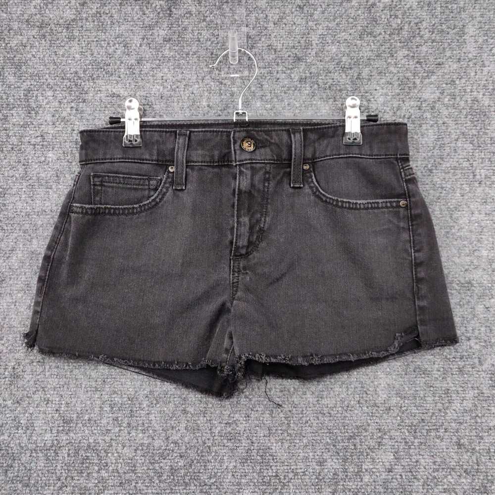 Vintage Joe's Shorts Womens 26 Black Cut-Off Mid … - image 1