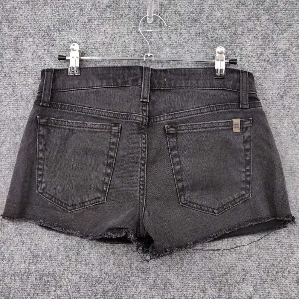 Vintage Joe's Shorts Womens 26 Black Cut-Off Mid … - image 2